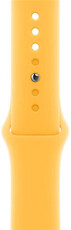 Curea sport Apple, galben-portocaliu, pentru carcase de 42/44/45/49 mm, mărimea S/M