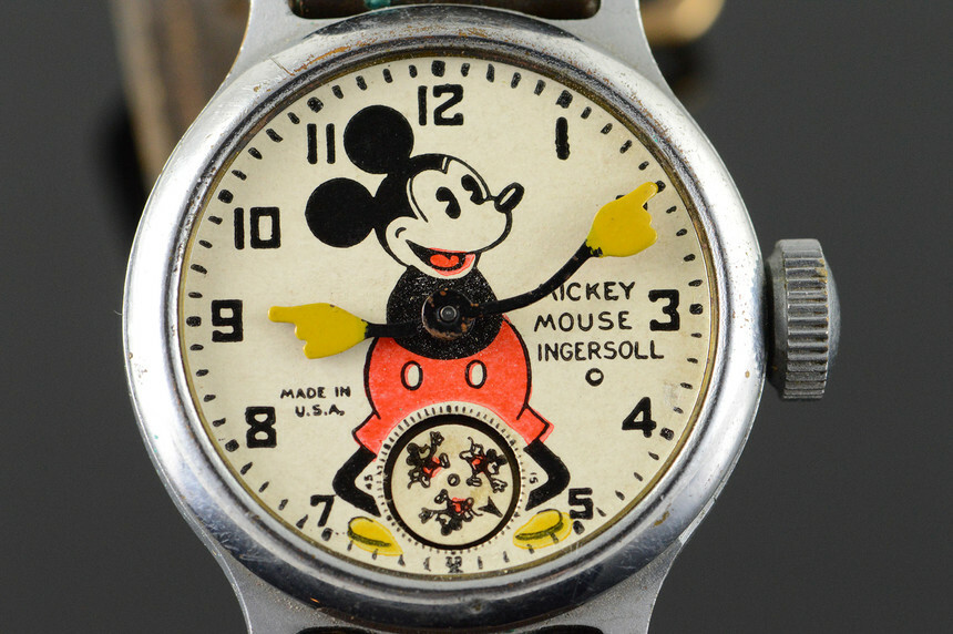 První hodinky s Mickey Mousem přišly v roce 1933. A firmu Ingersoll-Waterbury to tehdy zachránilo před krachem.