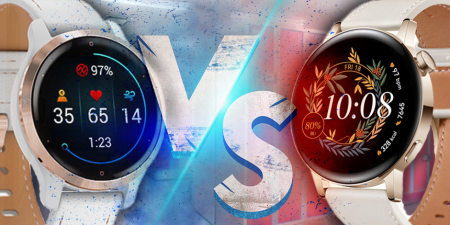 CONFRUNTARE: Garmin Venu 2s vs. Huawei Watch GT 3 42 mm