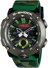 Casio G-Shock Original GA-2000GZ-3AER Carbon Core Guard G-Shock x Gorillaz Camo Limited Edition (+ curea de rezervă)
