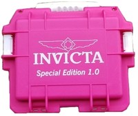 Cutie Invicta pentru depozitare ceasuri 3buc, roz Special Edition 1.0 (DC3PINKSE)