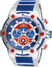 Invicta Marvel Men Quartz Chronograph 27965 Captain America Limited Edition 4000buc