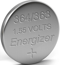 Baterie Energizer de 1,5 V tip buton argint-zinc (tip 364)