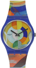 Swatch x Centre Pompidou, Carousel by Robert Delaunay GZ712