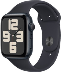Apple Watch SE (2023) GPS 44mm carcasă din aluminiu Dark Ink cu curea sport Dark Ink - M/L