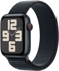 Apple Watch SE (2023) GPS + Cellular 44mm carcasă din aluminiu Dark Ink cu curea sport Dark Ink