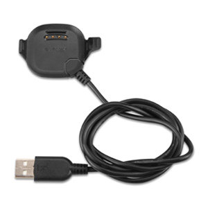Cablu de date și alimentare USB Garmin cu suport pentru Forerunner 10/15 negru (mărimea XL)