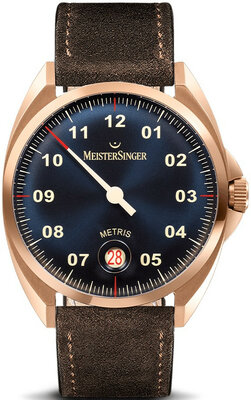 MeisterSinger Metris Automatic Date ME917BR_SV02-1 Bronze Line Special Edition