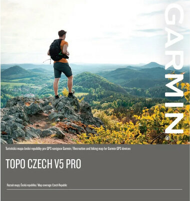TOPO Garmin Czech V5 PRO Voucher (hărți topografice)