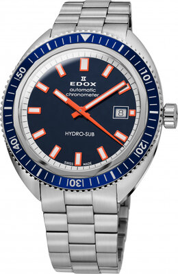 Edox Sport Hydro Sub Date Automatic 80128-3bum-buio