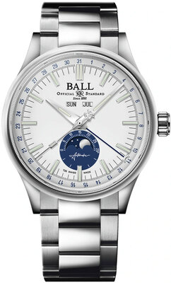Ball Engineer II Moon Calendar NM3016C-S1J-WH Limited Edition 1000buc