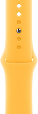 Curea sport Apple, galben-portocaliu, pentru carcase de 38/40/41 mm, mărimea M/L
