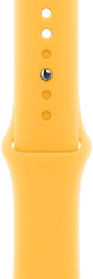 Curea sport Apple, galben-portocaliu, pentru carcase de 38/40/41 mm, mărimea S/M